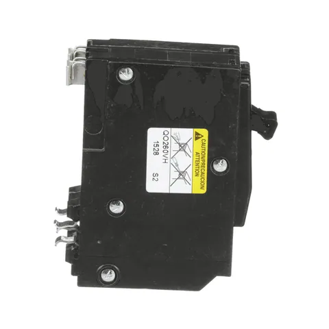Schneider Electric QO260VH Mini circuit breaker, QO, 60A, 2 pole, 120/240VAC, 22kA, plug in mount — Accessori generali