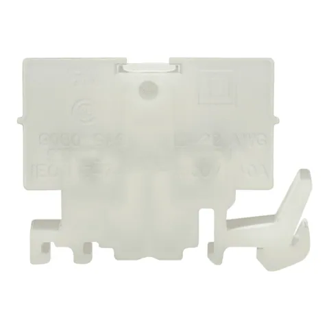 Schneider Electric 9080GA6 Terminal block, Linergy, flat terminal connector, natural colored block, 40A, 600V — General Accessories