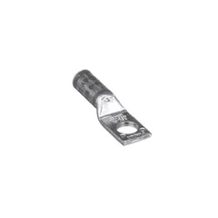 Panduit LCA4-56-L Compression Lug, 4 AWG, Tin-Plated Copper, One 0.31" Stud, PK50 — Industrial Cables & Wires