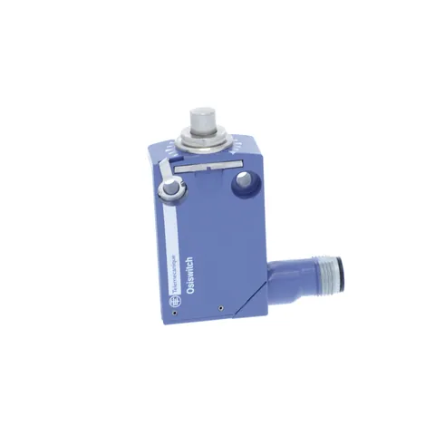 Schneider Electric XCMD2110M12 Limit switch XCMD, metal end plunger, 1NC+1 NO, snap, M12