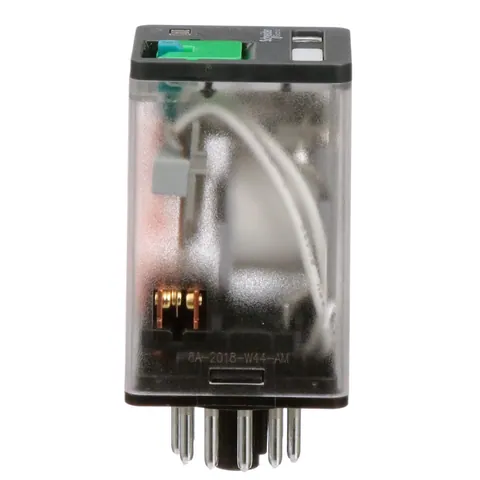 Schneider Electric 750XCXRM4L-24D General purpose relay, SE Relays, 750R, 3PDT, 10A, 24VDC, octal terminal 11 pins, LED clear cover, lock push button — Akcesoria ogólne