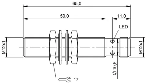 Balluff BES05F8 Inductive proximity switches and proximity sensors — Proximity & Inductive Sensors