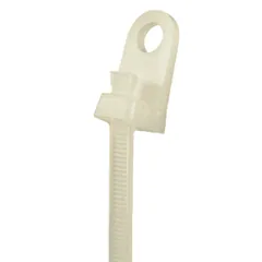 Panduit SSC2S-S10-M Sta-Strap® SSC2S-S10-M Sta-Strap Clamp Cable Tie, PA6.6, 7.35"L, 50lb, PK1000 — Connectors & Plugs