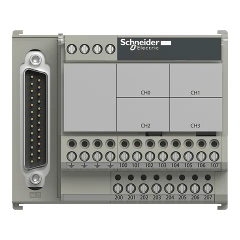 Schneider Electric ABE7CPA412 connection sub-base ABE7 for 4 thermocouples distribution — Valve Blocks & Manifolds