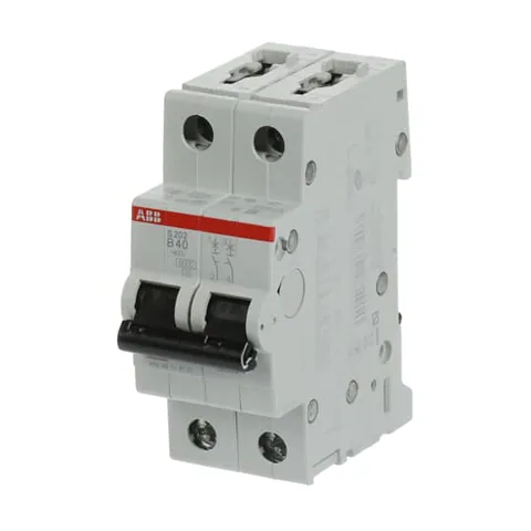 ABB S202-B40 S202-B40 Miniature Circuit Breaker - 2P - B - 40 A — General Accessories