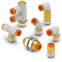 SMC KQ2L11-36A KQ2 One-touch Fitting for Inch Size Tube, UNF, NPT Connection Thread — Accessori generali