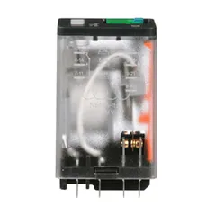 Schneider Electric 788XBXRM4L-24D General purpose relay, SE Relays, 788R, DPDT, 10A, 24 VDC, Quick terminal, clear cover with LED, lock push button — Akcesoria ogólne