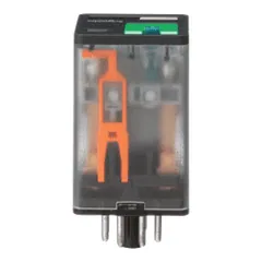Schneider Electric 750XBXRM4L-48D General purpose relay, SE Relays, 750R, DPDT, 10A, 48 VDC, octal terminal 8 pins, clear cover with LED, lock push button — Akcesoria ogólne