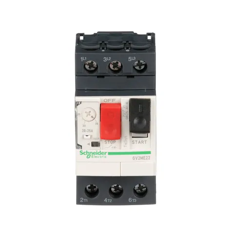 Schneider Electric GV2ME22 TeSys Deca Manual Starter and Protector — Circuit Breakers & Fuses