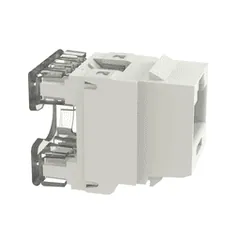 Panduit NKP5E88MIW NetKey Cat 5e Punchdown Jack, Int'l White — Accesorios generales