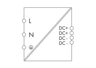 Wago 787-1702 EPSITRON ® ECO power supply; single-phase; 24 VDC; 1.25 A; DIN and chassis mount options — Zasilacze i sterowniki mocy