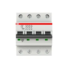 ABB 2CDS284001R0504 S204P-C50 Miniature Circuit Breaker - 4P - C - 50 A — Control e HMI