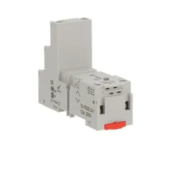 Schneider Electric 70-782EL8-1 Socket, SE Relays general purpose relay accessory, DPDT, 12A, 300 V, 8 pins, lift terminals, locking plastic clip, 782 s — Akcesoria ogólne