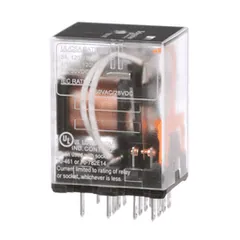 Schneider Electric 792XDX3C-120A Power relay, SE Relays, 4PDT, 3A, 120 VAC, low level bifurcated contacts, clear cover — Akcesoria ogólne