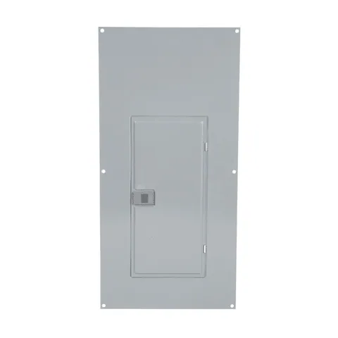 Schneider Electric QOC30US Replacement cover, QO, for 30 space load center, surface, gray — General Accessories