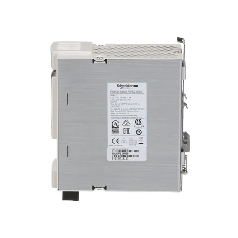 Schneider Electric ABL8RPS24050 universal power supply, Phaseo, 1 or 2 phase, 100 to 500 V, 24 V, 5 A — Power Supplies & Controllers