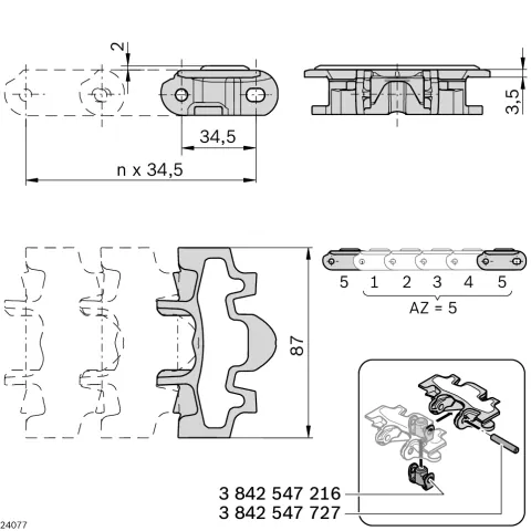3842998707 Bosch Rexroth