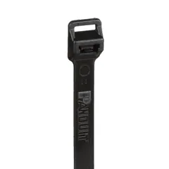 Panduit PRT8EH-Q0 UV Resistant Releasable Cable Tie, Black, Extra Heavy Duty, 28.3" Length, PK25 — Connectors & Plugs