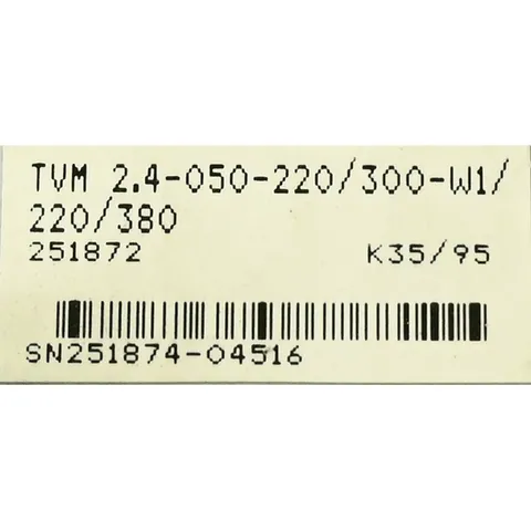 Indramat TVM2.4-050-220/300-W1/220/380 TVM 2.4-050-220-300-W1-220-380 Power Supply Module — Power Supply