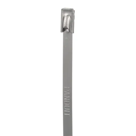 Panduit MLT4S-CP Pan-Steel® MLT4S-CP Cable Tie, SS 304, Standard, 4" Dia., PK100 — Connectors & Plugs