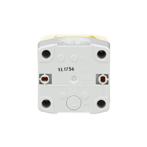Schneider Electric XALK178 Complete control station, Harmony XALK, XALD, plastic, yellow lid, 1 red mushroom push button 40mm, turn to release, 1NC — Netzgeräte & Leistungsregler