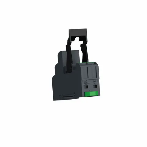 Schneider Electric RSZE08P Push in socket with clamp, Harmony Electromechanical Relays, for RSB1A160 RSB2A080 relays, 10A, push in terminals, separate contact — General Accessories