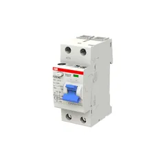 ABB 2CSF202001R2900 AC-100/0.1 Residual Current Circuit Breaker (RCCB) 2P AC Type — Power Supply
