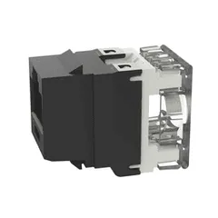Panduit NKP5E88MBL NetKey Cat 5e Punchdown Jack, Black — Accesorios generales