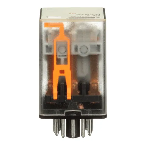 Schneider Electric 8501KPDR13V53 Plug in relay, Type KP, tubular, 1 HP at 277 VAC, 10A resistive at 120 VAC, 11 pin, 3PDT, 3 NO, 3 NC, 24 VDC coil — General Accessories