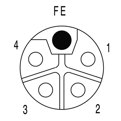 Weidmuller 2455200300 SAIL-M12BW-L-3.0PGR — Industrial Cables & Wires