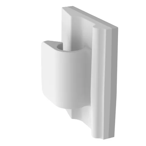 Panduit ACC38-A-M Wire Clip , Natural, Nylon 6.6, Rubber Adhesive, 1x1" — Hand & Power Tools