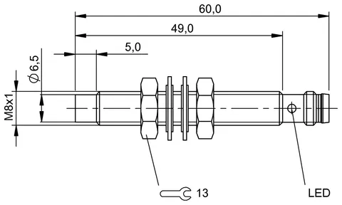 Balluff BES001F Inductive proximity switches and proximity sensors — Control & HMI