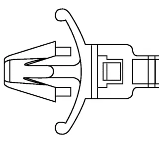 Hellermann Tyton 111-85729 1-Piece Fixing Ties with Arrowhead and Wings | — Herramientas manuales y eléctricas
