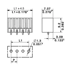 Weidmuller 1863930000 PCB Plug-in Connector SC-SMT 3.81/11/180G 1.5SN BK BX — Accessori generali