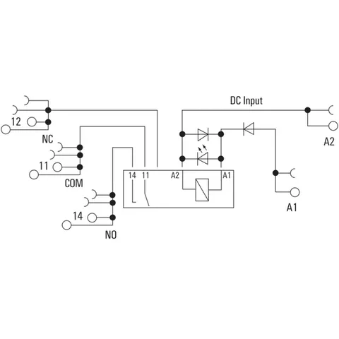 Weidmuller 1479810000 Relay Module 24VDC 1NO — Contattori e relè