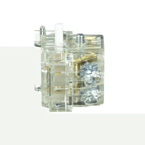 Schneider Electric 9001KA1 30mm Push Button, Types K, SK or KX, contact block, 1 NO and 1 NC — Interruttori e apparecchiature modulari