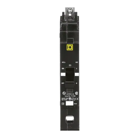 Schneider Electric EDB14030 Mini circuit breaker, E-Frame, 30A, 1 pole, 277VAC, 25kA max, bolt on — General Accessories