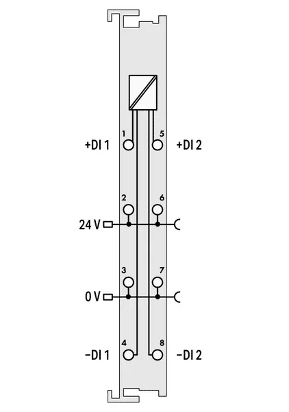 Wago 750-638 2 up/down counter; 16 bits; 500 Hz — SPS