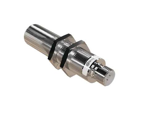 Nexotec NIS18406 Inductive sensor M18 standard 79 mm connector M12 PNP NO & NC Sn = 5 mm — Proximity & Inductive Sensors