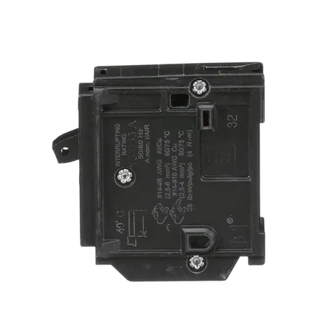 Schneider Electric HOM115 Mini circuit breaker, Homeline, 15A, 1 pole, 120/240VAC, 10kA AIR, standard type, plug in, UL — Accessori generali