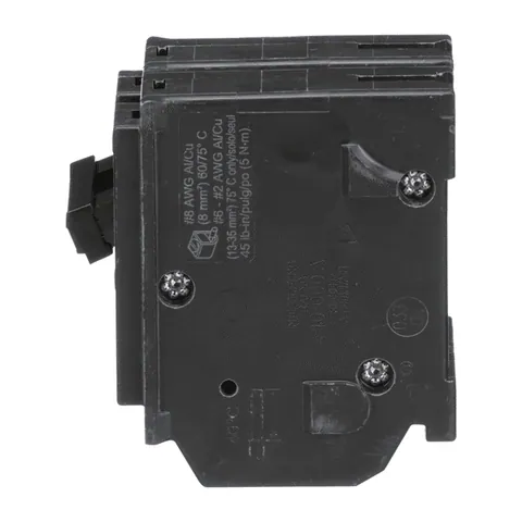 Schneider Electric HOM245 Mini circuit breaker, Homeline, 45A, 2 pole, 120/240VAC, 10kA AIR, standard type, plug in, UL — Accessori generali