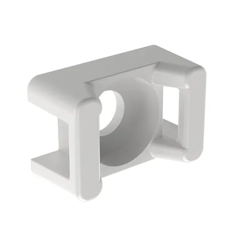 Panduit TM2S8-M TM2S8-M Cable Tie Mount, Natural, PA 6.6, 0.63x0.43", #8 Screw, PK1000 — Connettori e spine