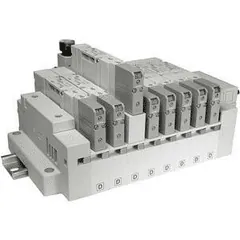 SMC SS5V1-16FD1-06B-C6 SS5V1-16F/P*, 1000 Series, Cassette Base Manifold, D-sub Connector & Flat Ribbon Cable, SS5V1-16FD1-06B-C6 — Allgemeines Zubehör