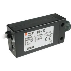 SMC ZSE1-00-15L ZSE1, Vacuum Switch, Single Mount or for ZM Vacuum Generator, ZSE1-00-15L — Accesorios generales