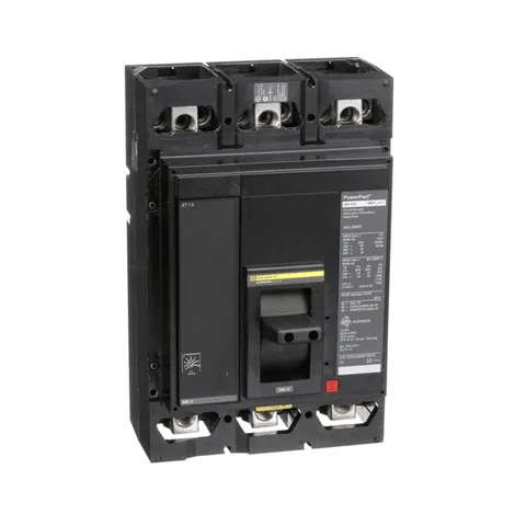 Schneider Electric MGL36600 Circuit breaker, PowerPacT M, 600A, 3 pole, 600VAC, 18kA, lugs, ET 1.0, 80% — Allgemeines Zubehör