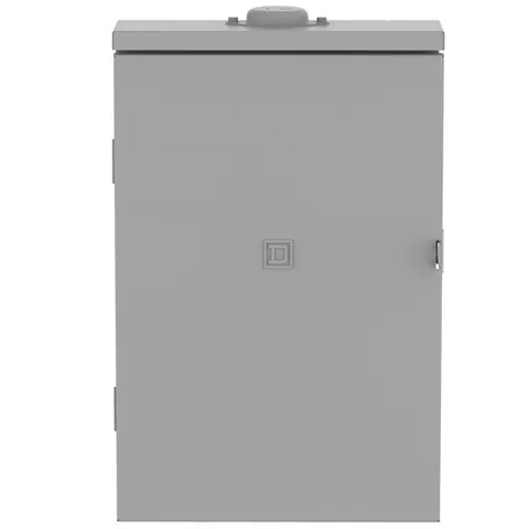 Schneider Electric QO124M125PRB Load center, QO, 1 phase, 24 spaces, 34 circuits, 125A convertible main breaker, PoN, NEMA3R, UL — General Accessories