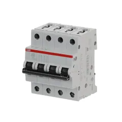 ABB S204-D40 S204-D40 Miniature Circuit Breaker - 4P - D - 40 A — Power Supply