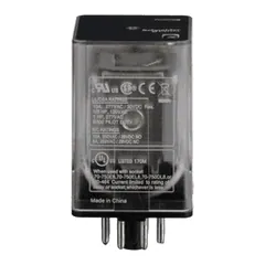 Schneider Electric 750XBXRCL-24A General purpose relay, SE Relays, 750R, DPDT, 10A, 24 VAC, octal terminal 8 pins, clear cover with LED — Akcesoria ogólne