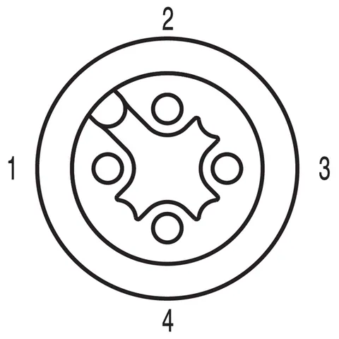Weidmuller 1906300250 SAIL-M12GM12G-4-2.5U — Kable i przewody przemysłowe