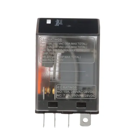 Schneider Electric 783XCXC-110D Power relay, SE Relays, 15A, 3PDT, 110 VDC, clear cover — Akcesoria ogólne